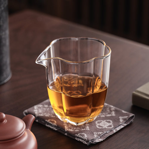 玻璃公道杯加厚耐热高硼硅家用泡茶杯单个公杯高档分茶器茶具配件 - 图3
