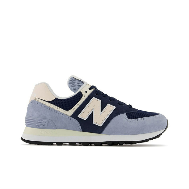 New Balance/NB574系列女子轻便经典浅蓝色运动跑步鞋WL574VJ2-图3