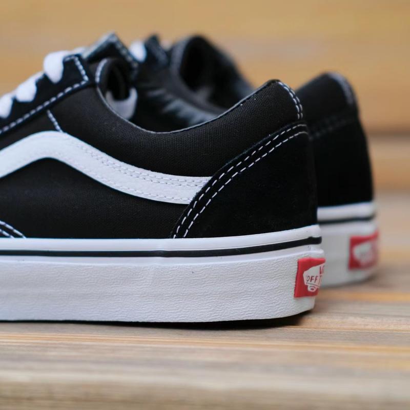 VANS OLD SKOOL低帮黑白经典款男女休闲帆布鞋滑板鞋VN000D3HY28 - 图2