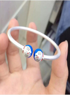 纯银hellokitty凯蒂猫小孩手环