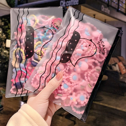 Детская милая резинка для волос, детский аксессуар для волос, в цветочек