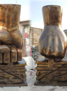 户外玻璃钢公园法制教育景观雕塑