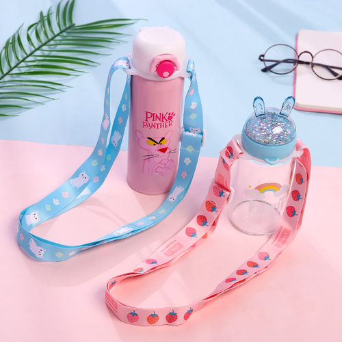 babycare杯套水杯带挂绳硅胶卡扣儿童宝宝吸管杯奶瓶水壶水瓶背带 - 图2