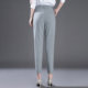 High-waisted Orson Longway trousers without ironing casual pants