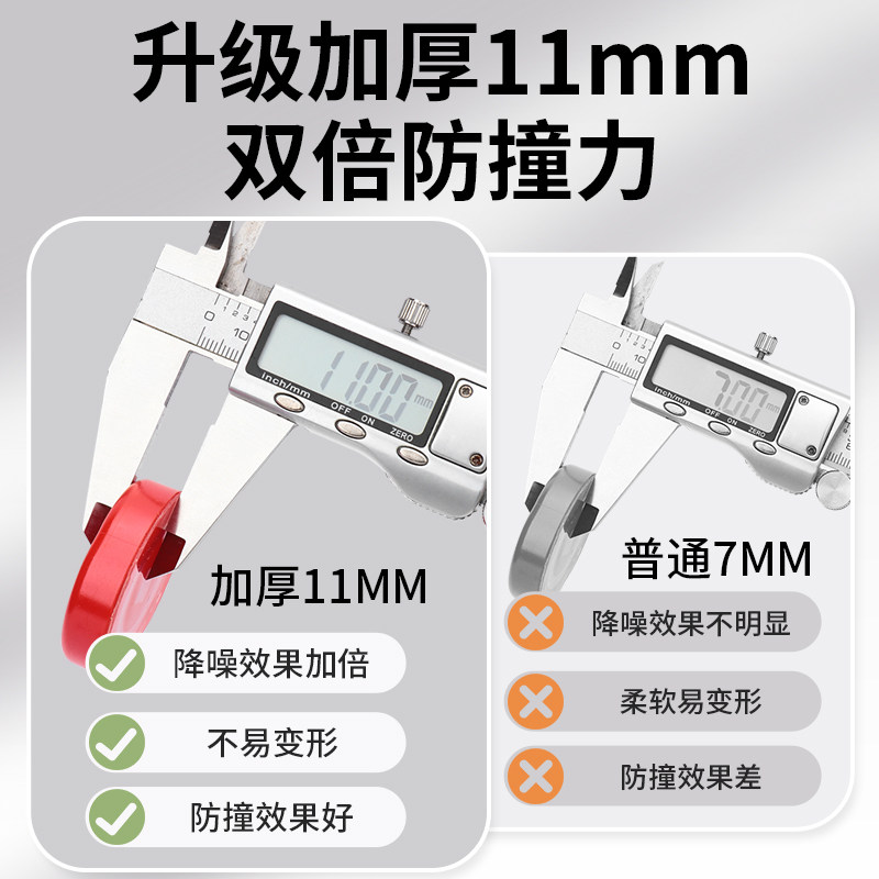 桌脚防撞硅胶贴加厚招财进宝门把手冰箱门墙面防碰撞缓冲垫门挡,淘宝优惠券,粉丝福利购,淘宝优惠卷