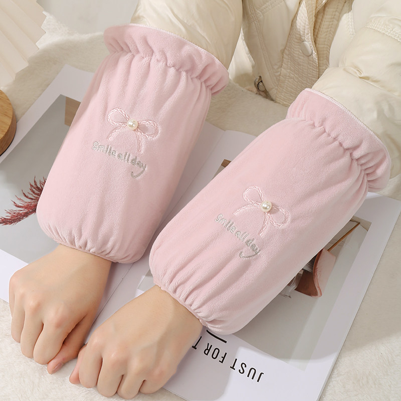 袖套女秋冬短款百搭棉袄袖头学生羽绒服耐脏手袖成人上班工作护袖,淘宝优惠券,粉丝福利购,淘宝优惠卷