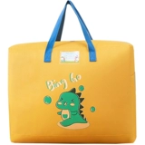 Детское мультяшное одеяло, вместительная и большая сумка для хранения, льняная сумка для детского сада, сумка для путешествий, постельные принадлежности