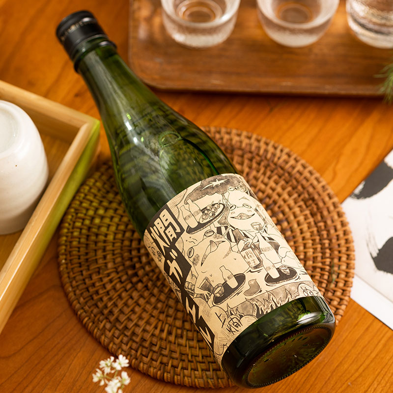 生原技艺 适合加热温饮 日本进口北岛烂青蛙如月ver纯米清酒720ml