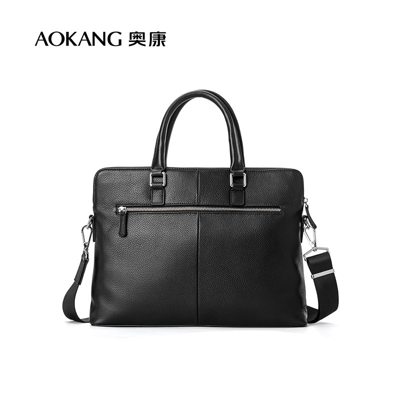 奥康新款公文包手提包单肩商务包包 奥康箱包男士包袋