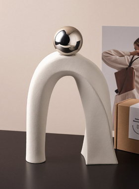 轻奢创意大象无形装饰品摆件