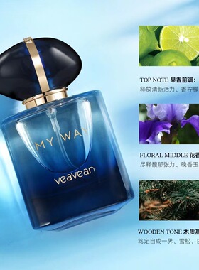 大牌同款MYWAY白花淡香香水