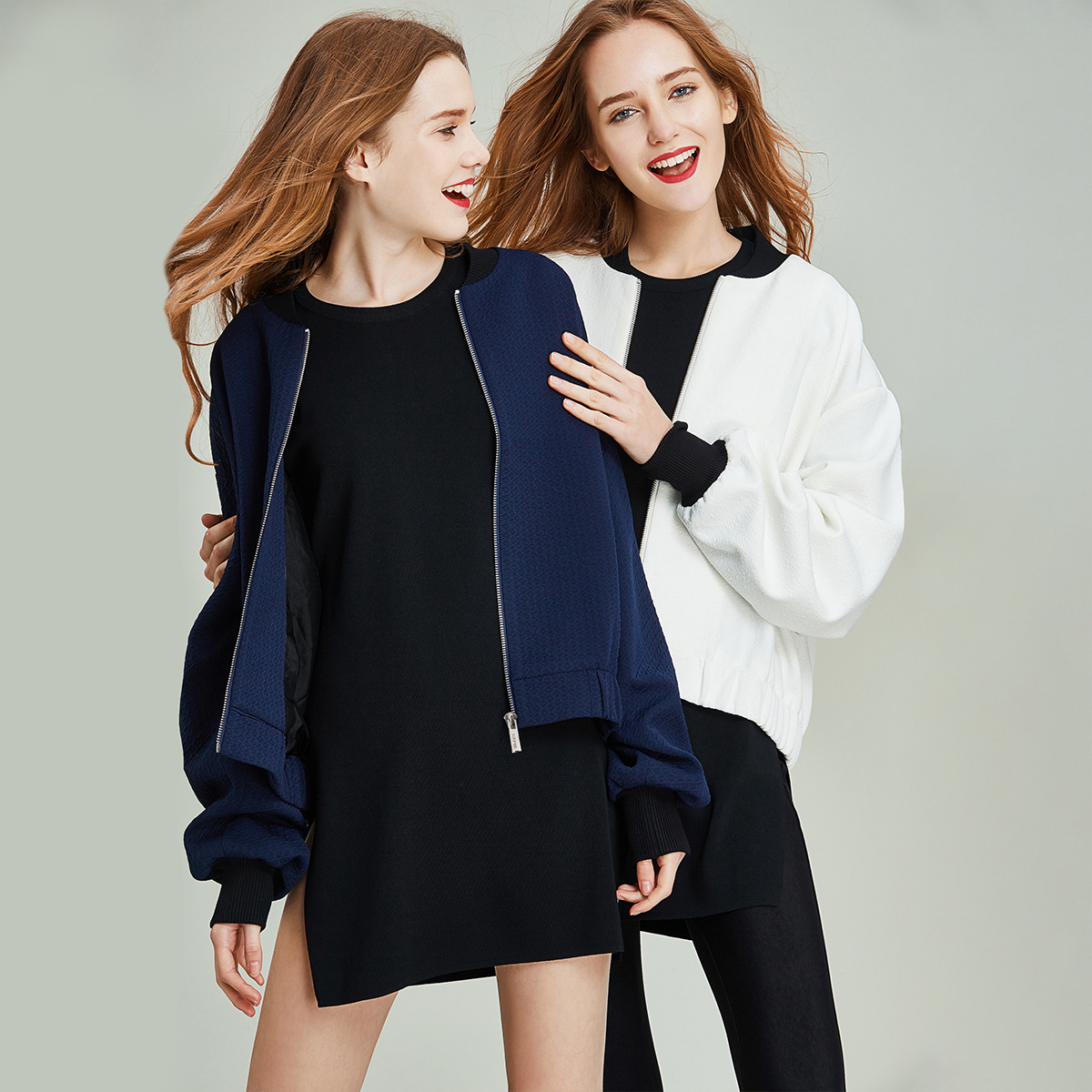 HAVVA棒球服外套女短款ins潮酷拼色夹克休闲上衣2025秋冬W39832,淘宝优惠券,粉丝福利购,淘宝优惠卷