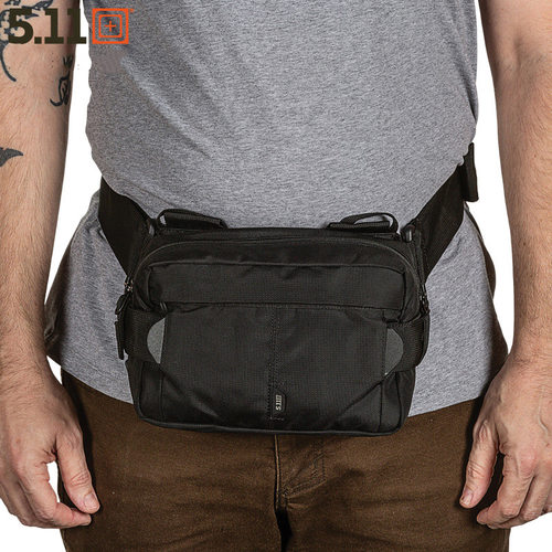 美国5.11战术挎包腰包男LV6 511单肩包56702多功能户外斜挎包胸包 - 图1