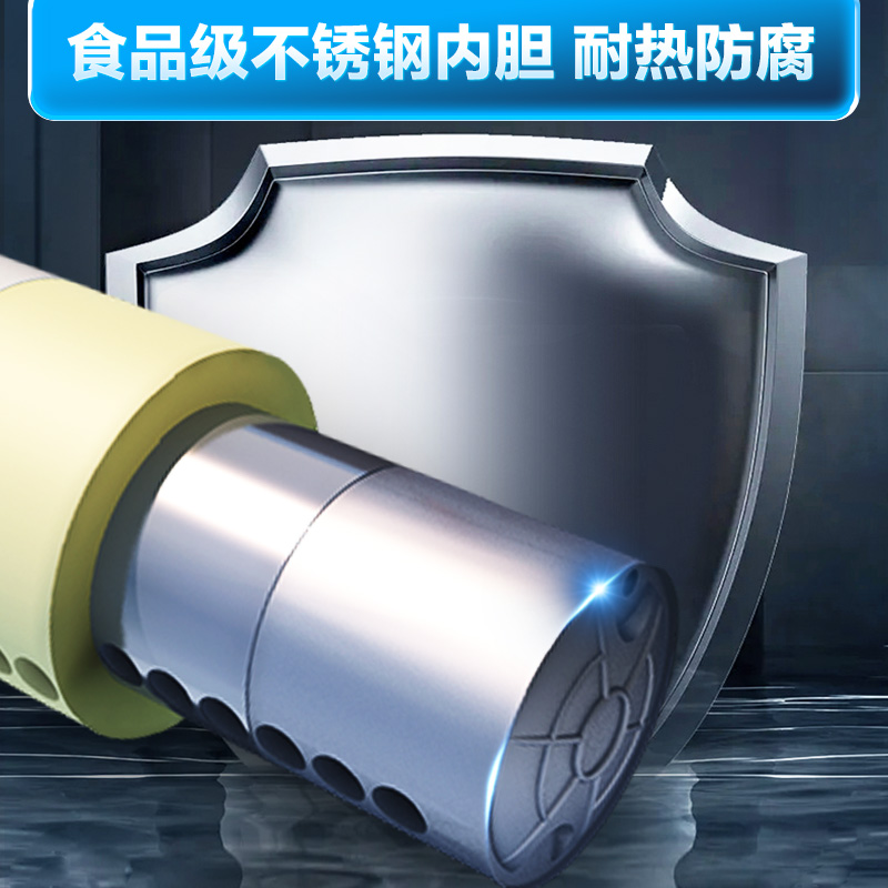 Solar water heater insulated barrel water tank for home use