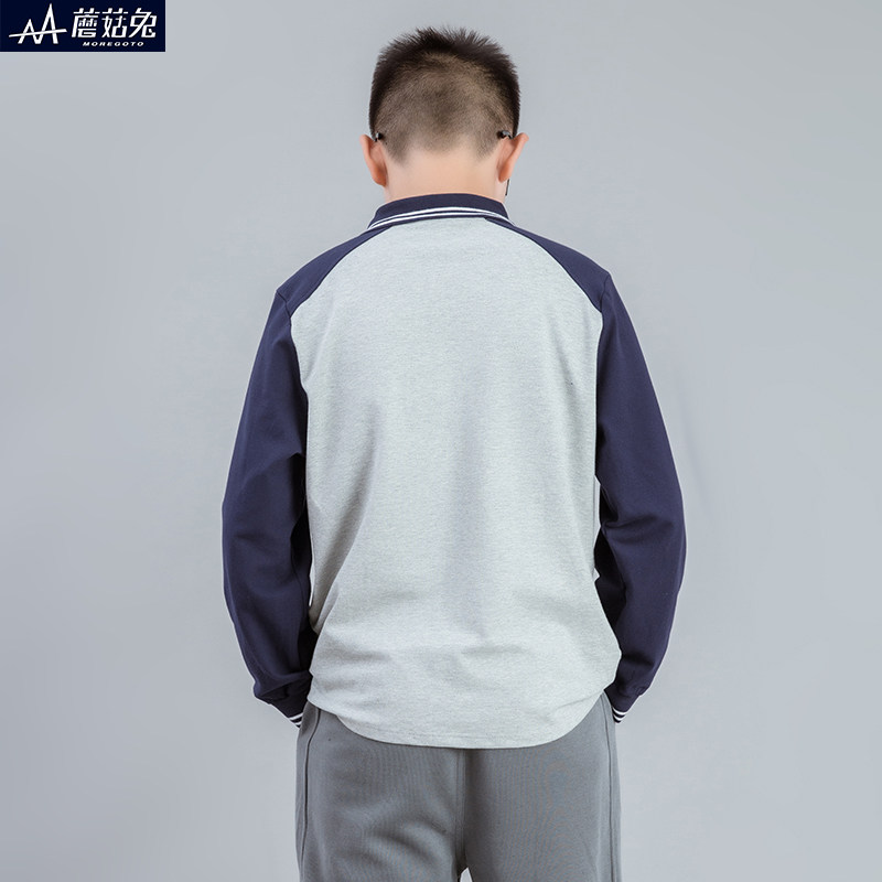 胖童装男童长袖polo衫春秋装2025新款中大童青少年加肥加大体恤衫,淘宝优惠券,粉丝福利购,淘宝优惠卷