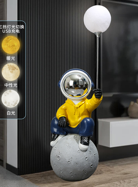 嘻哈潮酷酒吧会所树脂摆件