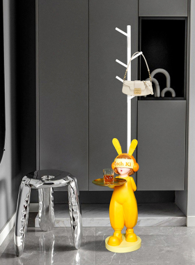 女孩托盘置物衣架卧室