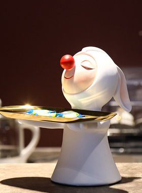 托盘钥匙收纳客厅卧室软装饰品