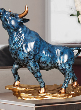 办公室装饰品牛气冲天开业送礼