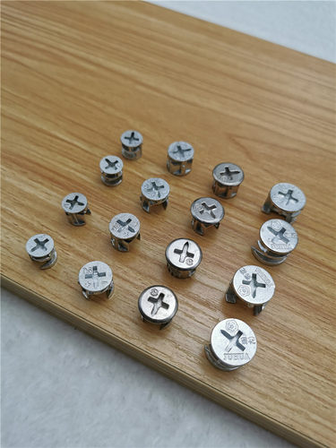 加厚合金10 12 15 mm 偏心轮三合一连接件螺母家具锁扣衣柜配件 - 图2