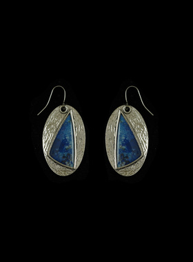 Vintage古着blueearrings耳饰