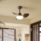 Suoyan bedroom fan light balcony eye protection silent new style