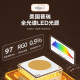 Eye-protecting simple high-bright silent Puri lamp bead fan light