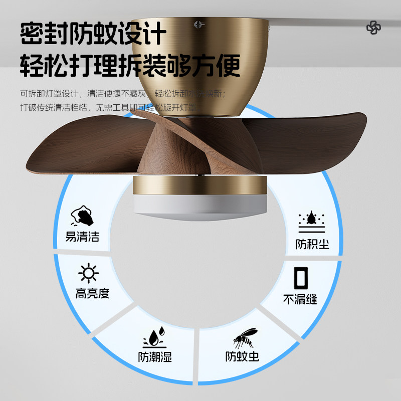 索燕卧室风扇灯阳台灯过道玄关书房中古风静音简约护眼全光谱吸顶,淘宝优惠券,粉丝福利购,淘宝优惠卷