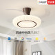Antique style invisible eye protection fan lamp