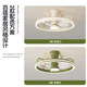 Eye protection silent children's room fan light