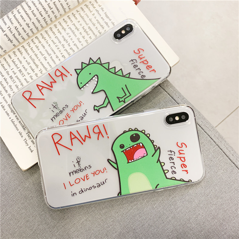 品诺美数码专营店小恐龙魅族16s手机壳卡通透明16spro魅族16xs/16x超薄保护套16/16th/16thplus硅胶防摔全包防摔创意个性女款2