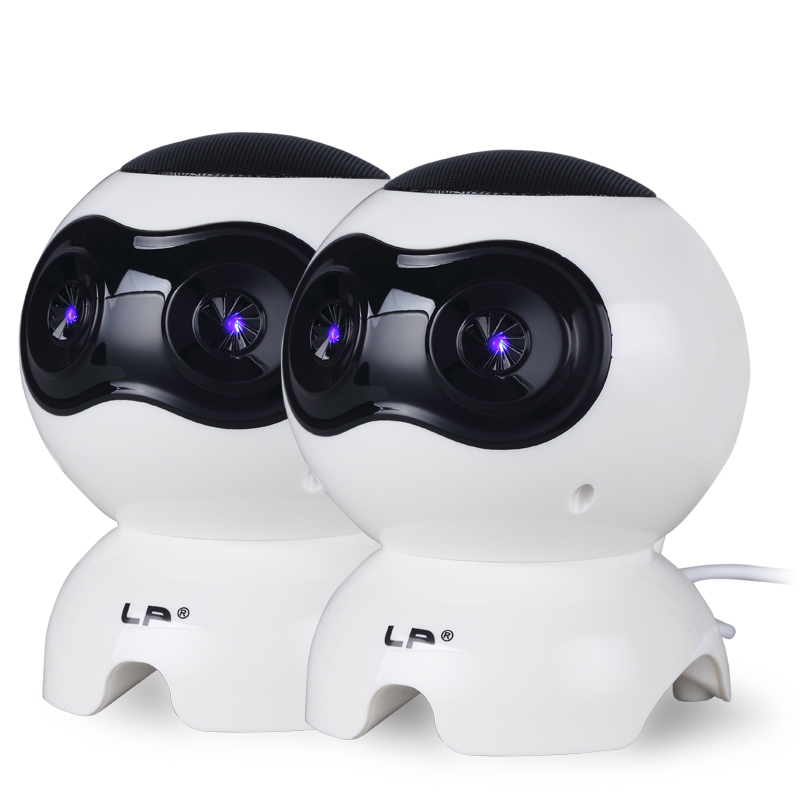 品诺美数码专营店LP/亮派 Q900电脑音响台式机家用上的喇叭笔记本低音炮USB影响迷你办公室小音箱有线一对带线0