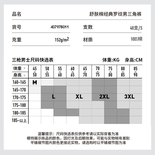 三枪本命年红色全棉男夏季内裤男士弹力纯棉短裤高腰三角裤裤头 - 图3
