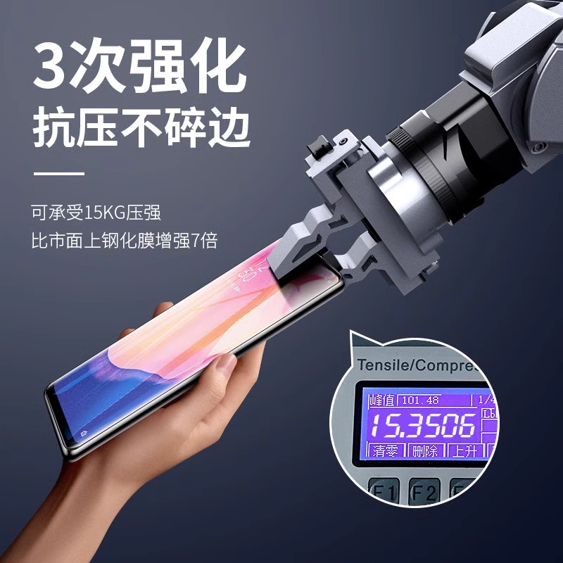 适用opporeno4se钢化膜reno4es全屏全覆盖5G手机贴膜无白边防指纹oppo抗蓝光全包边保护防摔护眼屏保防爆玻璃 - 图1