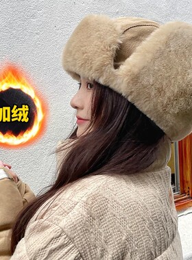 帽子骑行保暖护耳电动车防风头套