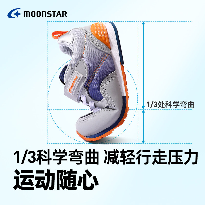 MOONSTAR月星春季新款机能鞋3-8岁宝宝稳步鞋Hi系运动鞋男女童鞋,淘宝优惠券,粉丝福利购,淘宝优惠卷