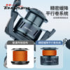 Tokushima double guide rod densely arranged carbon fiber fishing reel