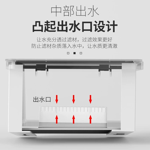 Sensen удобная капля коробка рыбная фильтр набор фильтров