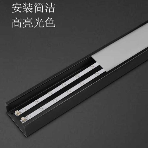 led灯条1.2米办公灯配件灯芯吊线灯替换改造灯板长条灯贴片光源 - 图2