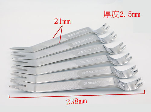 不锈钢汽车音响拆装工具汽车门板拆卸胶扣卡扣撬板门钉起子包邮 - 图1