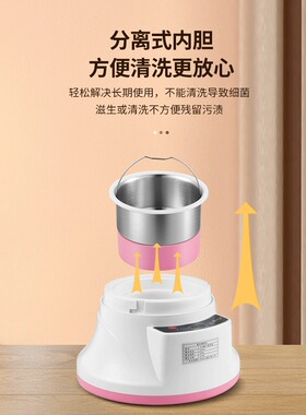 婷博士圆形不锈钢坐熏桶