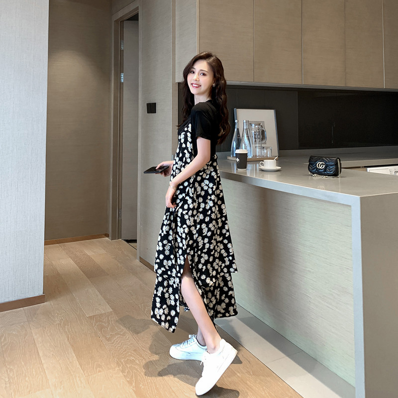 小雏菊吊带女夏泫雅风两件套连衣裙 媞朵连衣裙