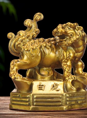 铜四大神兽青龙朱雀玄武摆件