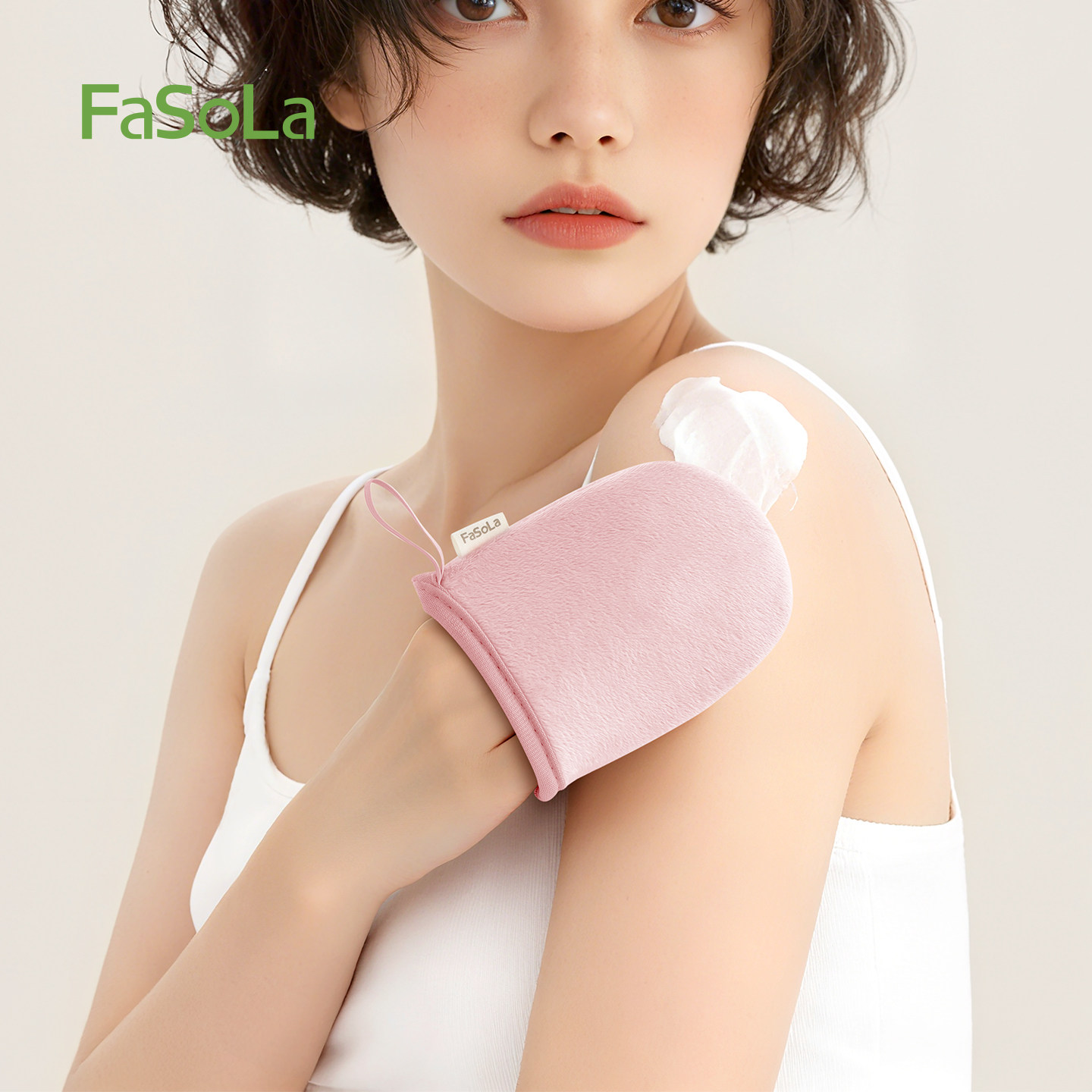 FaSoLa擦身体乳手套美黑油素颜霜精油涂抹神器按摩植绒懒人工具,淘宝优惠券,粉丝福利购,淘宝优惠卷