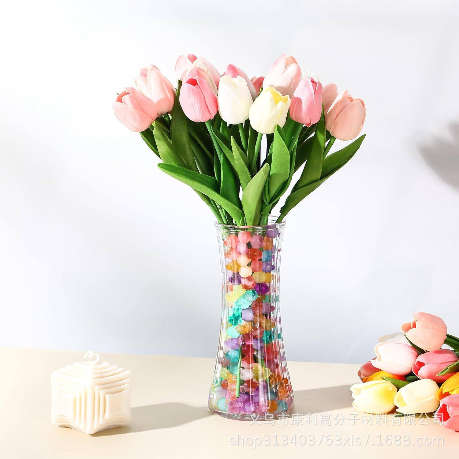 袋装泡水变大双色花纹珠泡大珠吸水珠海洋宝宝水宝宝花瓶装饰,淘宝优惠券,粉丝福利购,淘宝优惠卷