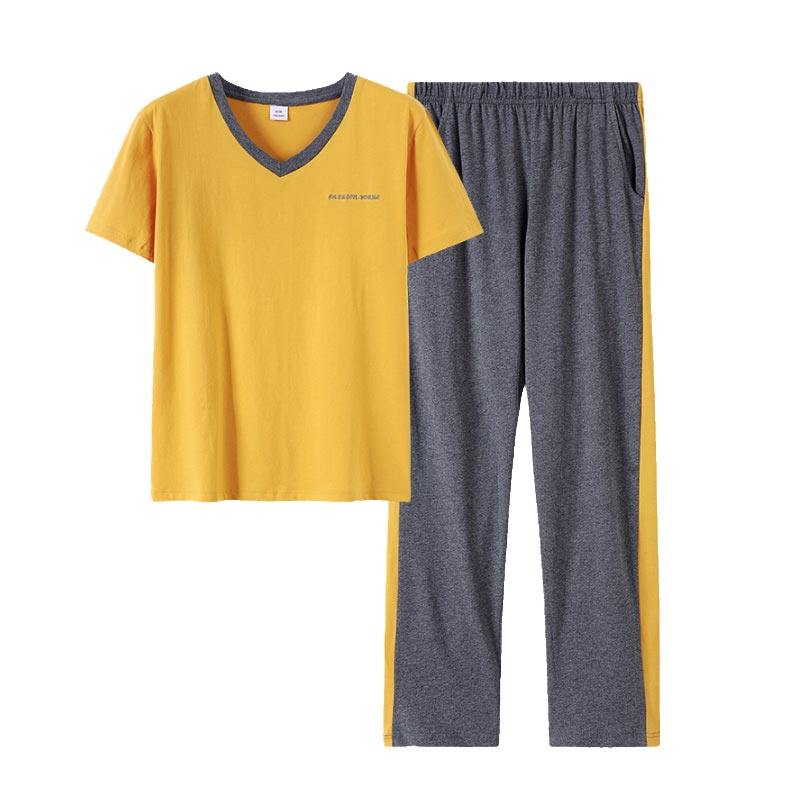 夏季短袖长裤纯棉两件套2022年睡衣 佐菲睡衣/家居服套装