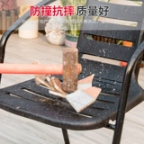 Teng Chao Outdoor Cleft Casualard Casual Stool Iron Tea Tea Shop Swing Stalls Outdoor Stales и Sult Single -Pperson