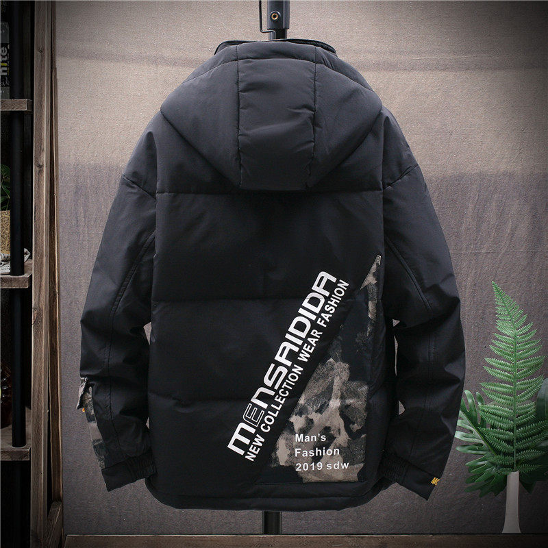 反季促销特价羽绒潮男士连帽羽绒服 悍帝羽绒服