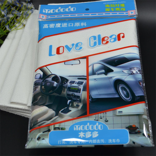 木多多新品南韩巾韩国仿鹿皮专用擦车巾人造麂皮洗车无痕抹布 - 图0