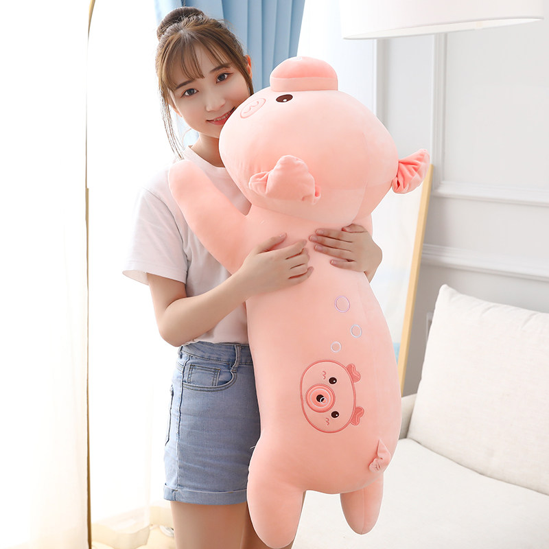 小猪毛绒玩具网红泡泡机猪猪公仔玩偶床上睡觉抱枕儿童生日礼物女,淘宝优惠券,粉丝福利购,淘宝优惠卷